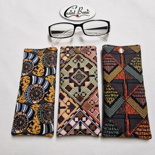 Funda de gafas estilo africano
